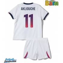 Paris Saint-Germain Maghnes Akliouche #11 Bortedraktsett Barn 2026-27 Kortermet (+ Korte bukser)